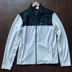 J.Lindeberg Men's Banks Mid Layer Full Zip Golf Jacket